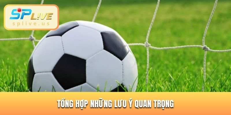 Tổng hợp những lưu ý quan trọng